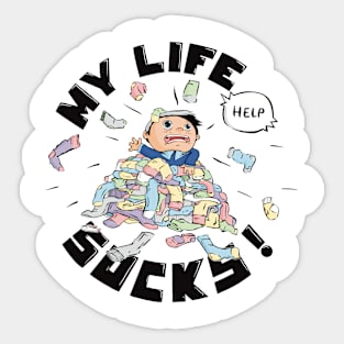 My life socks! Sticker